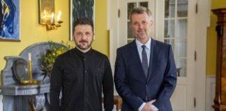 Зеленский встретился с королем Дании: обсудили сотрудничество в обороне и не только