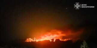 In Vinnytsia region, after the Russian attack, fire extinguished and train traffic restored: consequences shown