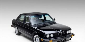 Rare BMW E28 M5 put up for sale