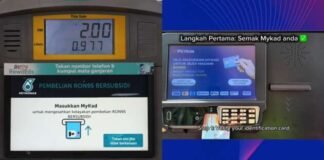 Budi95: tap payment card before MyKad for Petronas, Shell, BHPetrol; but MyKad first then card for Petron