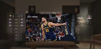 Apple brings live NBA games to Vision Pro starting with the Lakers