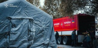 The State Emergency Service showed the situation in Slavutych after the Russian attack