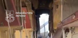 Russian attack on Shostka railway station: body of a man found in one of the carriages