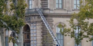 Audacious Louvre Heist: Video Emerges of Robbers Fleeing on a Lift and Scooters