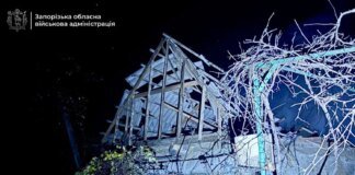 Explosions in Zaporizhzhia region: Head of OVA showed consequences of the strike