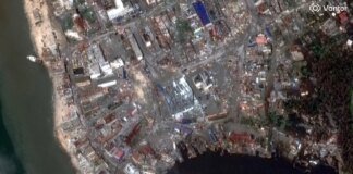Satellite images of Jamaica before and after show the destruction from Hurricane Melissa