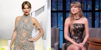 Daring outfits Taylor Swift has worn throughout her career, from see-through dresses to plunging necklines