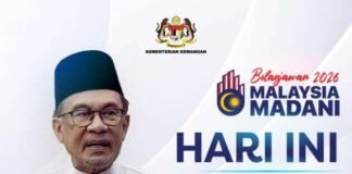 Budget 2026 to be tabled by PM Anwar today at 4pm