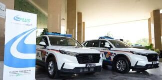 PLUS donates four Honda CR-V patrol cars to JPJ