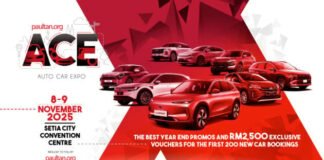ACE 2025 on November 8-9 at SCCC – best deals on a new car, RM2,500 in vouchers, up to RM10k in prizes!