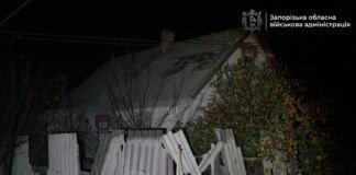 Night attack on Zaporizhzhia: at least two people injured