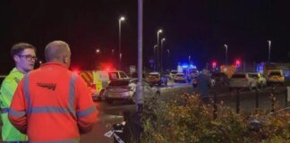 Mass stabbing on London train: 10 people injured