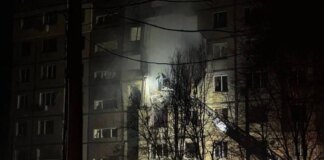 In Dnipro, 7 people, including two children, were injured as a result of a Russian strike on an apartment building.