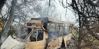 Enemy drone attacked a minibus in Donetsk region: three civilians injured