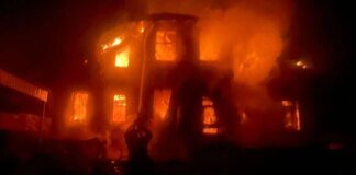 Church and bank burned: State Emergency Service showed consequences of Russian attack on Dnipropetrovsk region on November 10