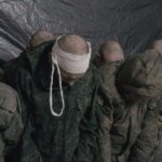 Ukrainian military showed the capture of 21 Russian occupiers in Donetsk region