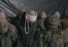 Ukrainian military showed the capture of 21 Russian occupiers in Donetsk region