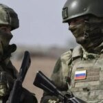 Simulating control over the city: occupiers in Kupyansk wave Russian flags