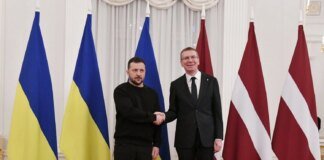 Zelenskyy congratulates Rinkēvičs on Latvia's Independence Day