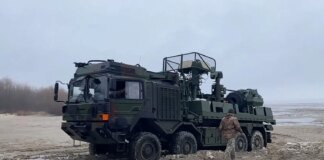Ukraine used British Terrahawk Paladin anti-aircraft guns for the first time: video and details