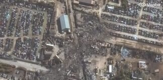 Satellite images show the huge impact of the deadly UPS plane crash