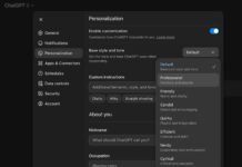 I tried ChatGPT-5.1’s personality presets. Cynical and Quirky are my favorites.