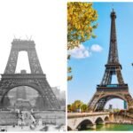 Photos of 13 iconic landmarks as they were being constructed