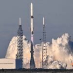 Watch Blue Origin’s New Glenn booster land back on Earth after matching SpaceX with latest launch