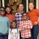 Our ‘anything goes’ Thanksgiving potluck keeps it low-stress. Last year, we had tacos, and this year, someone’s bringing chicken wings.