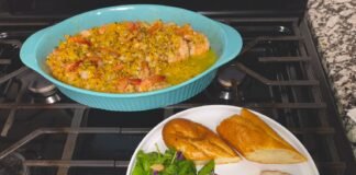 I tried Ina Garten’s simple baked shrimp scampi. The dish came together in just a few steps, but tasted gourmet.