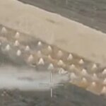 Russian assault trooper died, stuck in the "dragon's teeth" of the 110th brigade