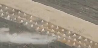 Russian assault trooper died, stuck in the "dragon's teeth" of the 110th brigade