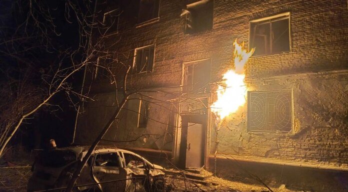 Enemy UAV exploded near an apartment building in Chernihiv, there are wounded