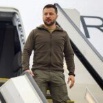 Zelenskyy arrives in Britain
