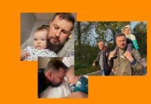 Biletskyi's wife showed a video from the family archive with her family