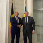 Sybiha discussed F-16 fighter jet delivery with Belgian Defense Minister