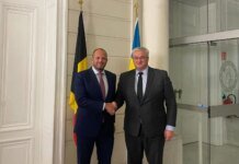 Sybiha discussed F-16 fighter jet delivery with Belgian Defense Minister