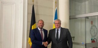 Sybiha discussed F-16 fighter jet delivery with Belgian Defense Minister