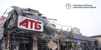 Enemy struck a supermarket in Zaporizhzhia: 6 wounded, including a child