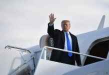 Strange movements and slow descent down the stairs: 79-year-old Trump again drew attention to his health