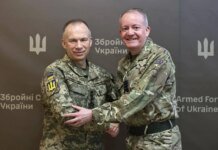 Syrskyi met with the British delegation led by Richard Knighton: discussed the situation at the front and the needs of the Armed Forces of Ukraine