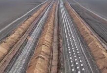 The State Special Transport Service has already built thousands of kilometers of fortifications: Shmyhal showed defensive structures in Zaporizhzhia Oblast