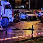 Russia reports car explosion with Russian Ministry of Defense Major General in Moscow parking lot
