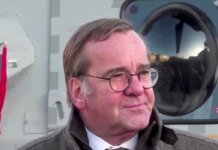 Pistorius: the only one who could immediately end the war is Putin