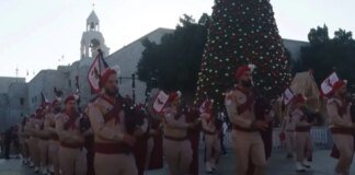 Thousands flock to Bethlehem to revive Christmas celebrations after two years of war in Gaza