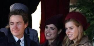 Former Prince Andrew was not present at the Christmas church service attended by the British royal family