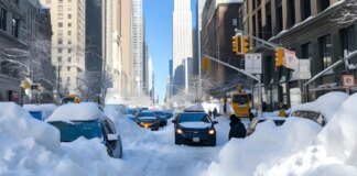 New York prepares for powerful storm: hundreds of flights canceled