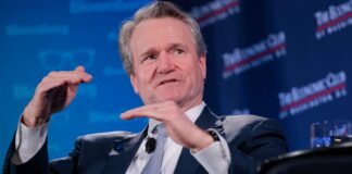 The trade war is de-escalating and settling around 15% tariffs, Bank of America’s CEO says