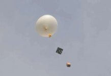 Lithuania protests Belarus over massive contraband balloon attack