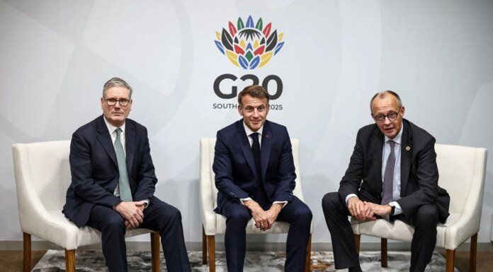 Leaders of France, Britain, and Germany "strongly condemn" the killing of protesters in Iran